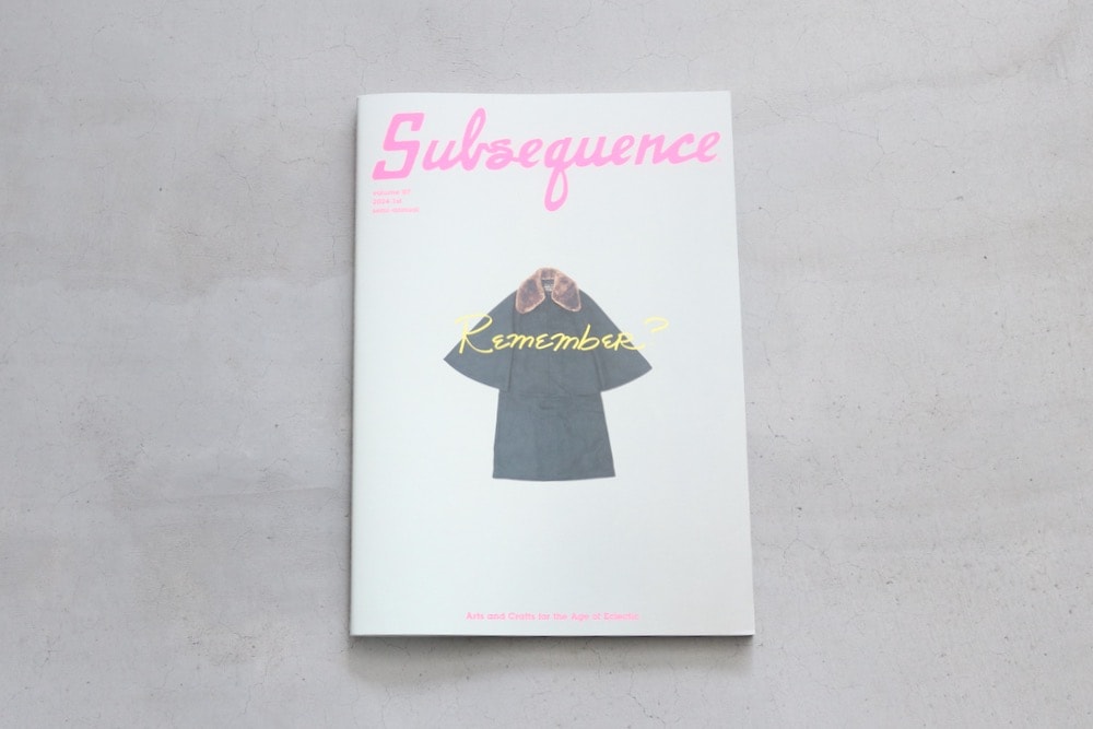 Subsequence Magazine サブシークエンス visvim SUBSEQUENCE MAGAZINE VOL.7-サブシークエンスマガジン-visvim