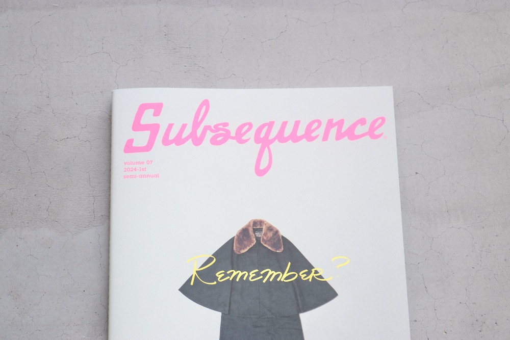 visvim() "Subsequence Magazine Vol.7"