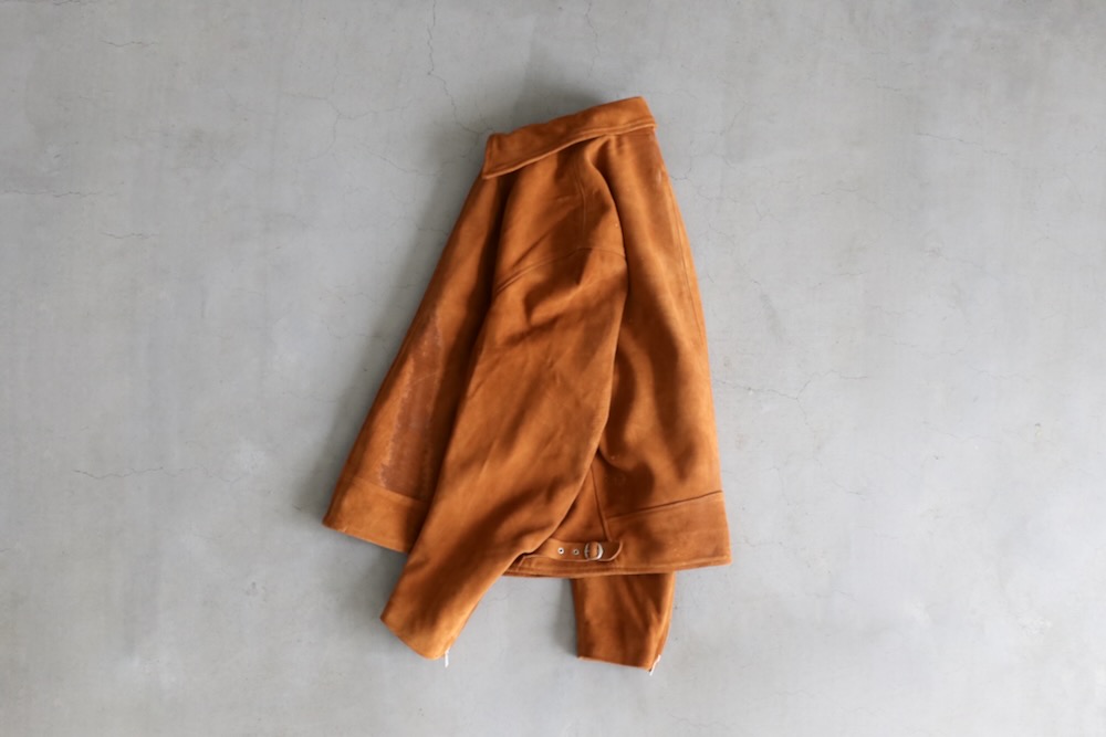 SEVEN BY SEVEN (֥Х֥) "SUEDE LEATHER RIDERS JACKET - Cashmere finish -"