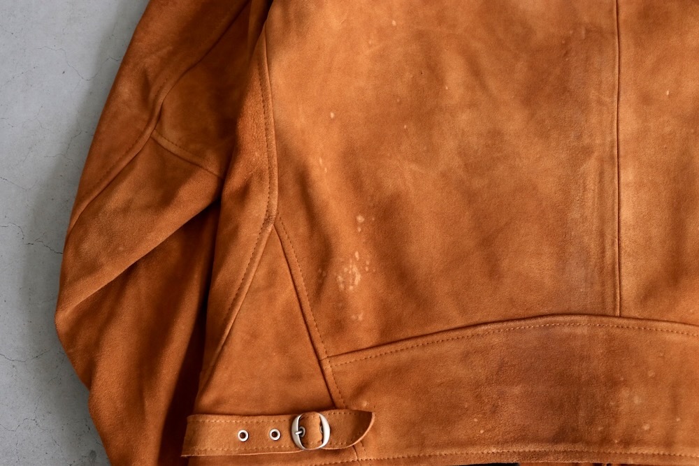 SEVEN BY SEVEN (֥Х֥) "SUEDE LEATHER RIDERS JACKET - Cashmere finish -"