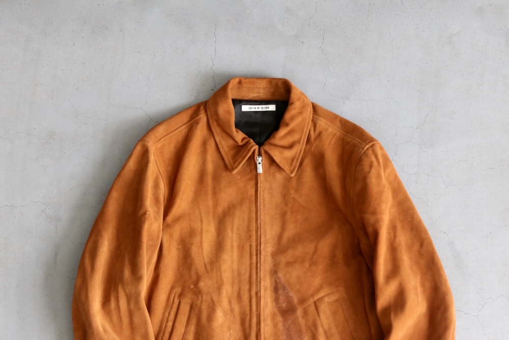 SEVEN BY SEVEN (֥Х֥) "SUEDE LEATHER RIDERS JACKET - Cashmere finish -"