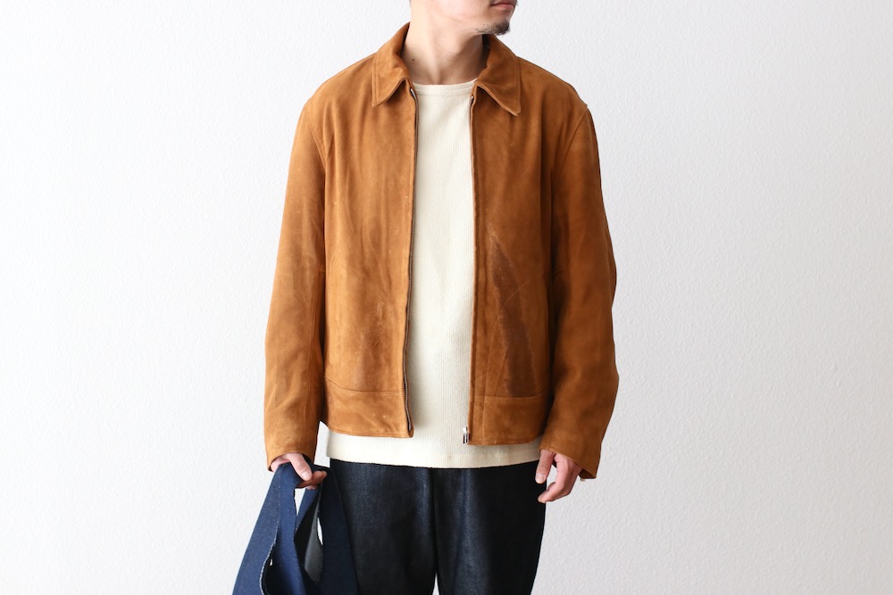 SEVEN BY SEVEN (֥Х֥) "SUEDE LEATHER RIDERS JACKET - Cashmere finish -"