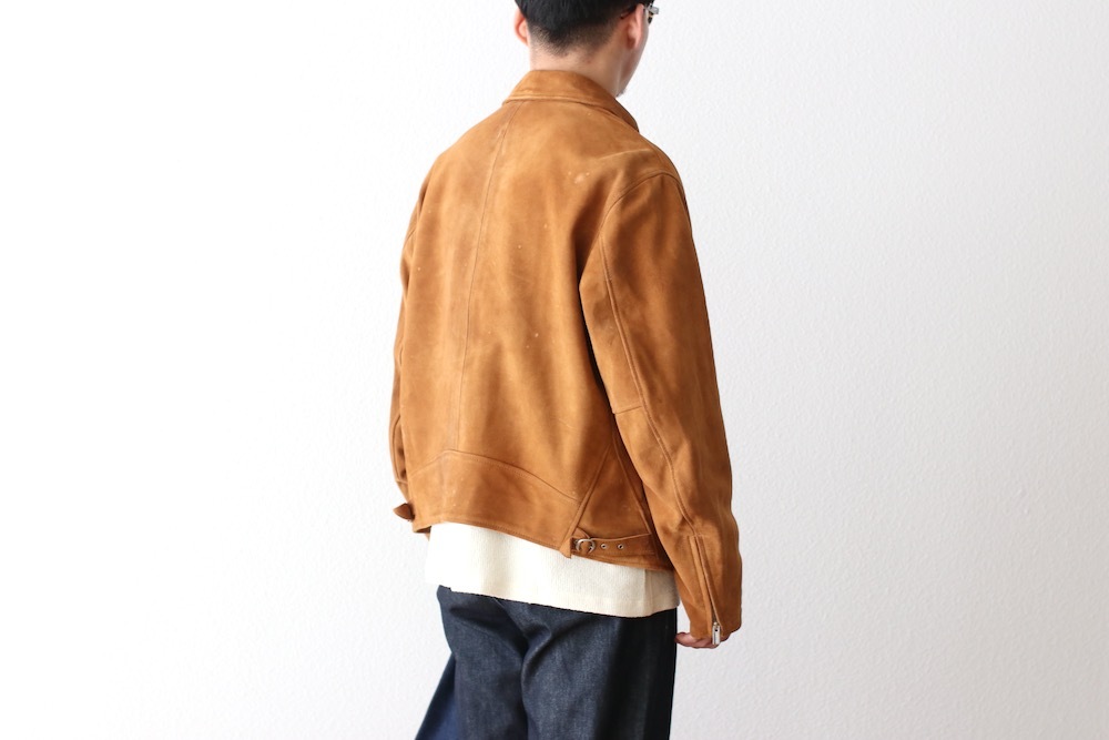 SEVEN BY SEVEN (֥Х֥) "SUEDE LEATHER RIDERS JACKET - Cashmere finish -"