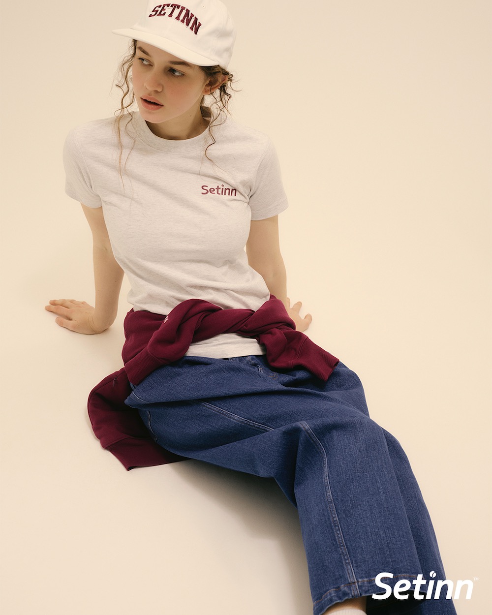 Setinn(åƥ) "College Logo Cap"