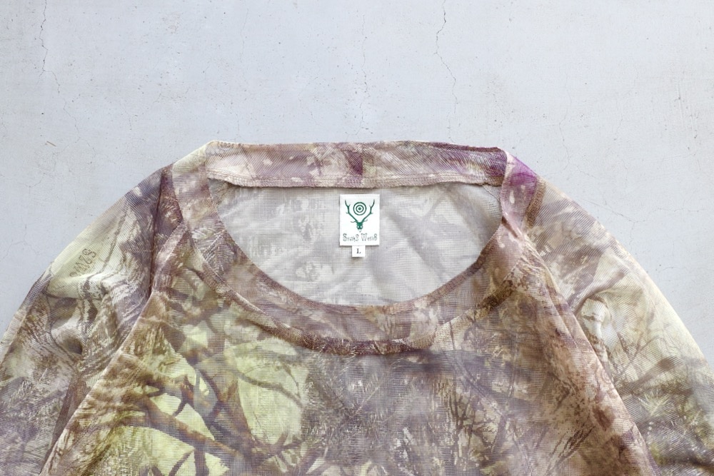 South2 West8 (�������ġ� �������ȥ�����) "Bush Crew Neck Shirt - Lightweight Mesh"