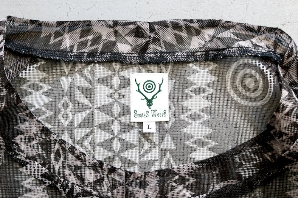 South2 West8 (�������ġ� �������ȥ�����) "Bush Crew Neck Shirt - Lightweight Mesh"