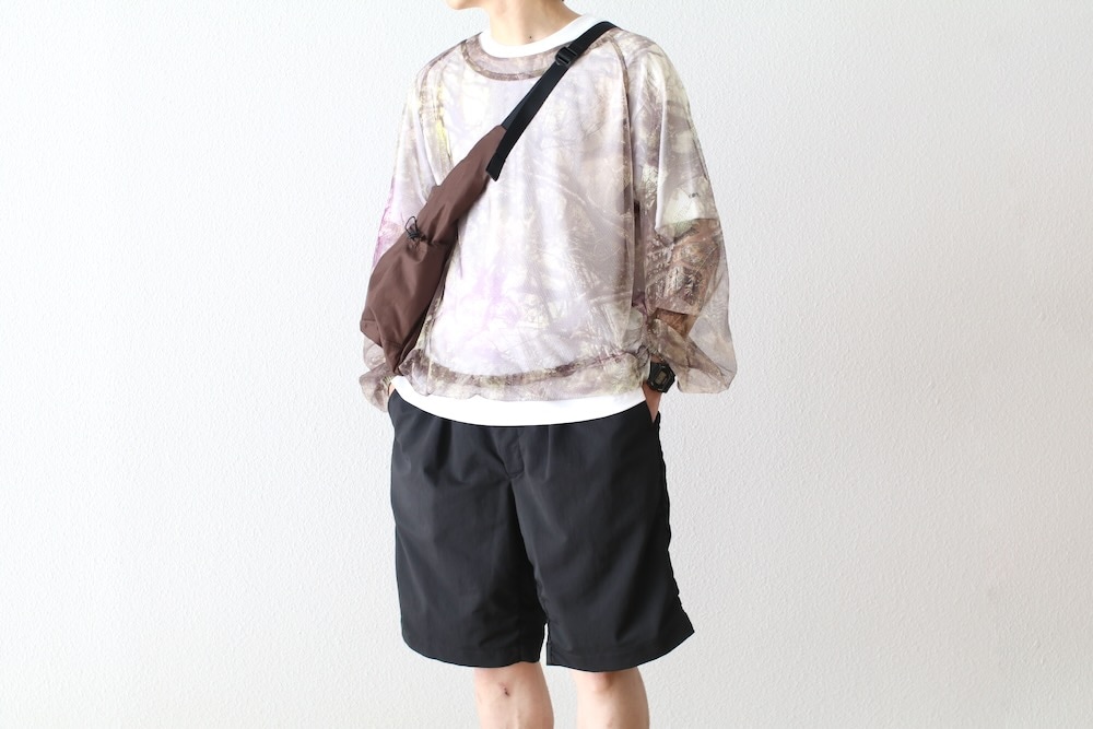 South2 West8 (�������ġ� �������ȥ�����) "Bush Crew Neck Shirt - Lightweight Mesh"