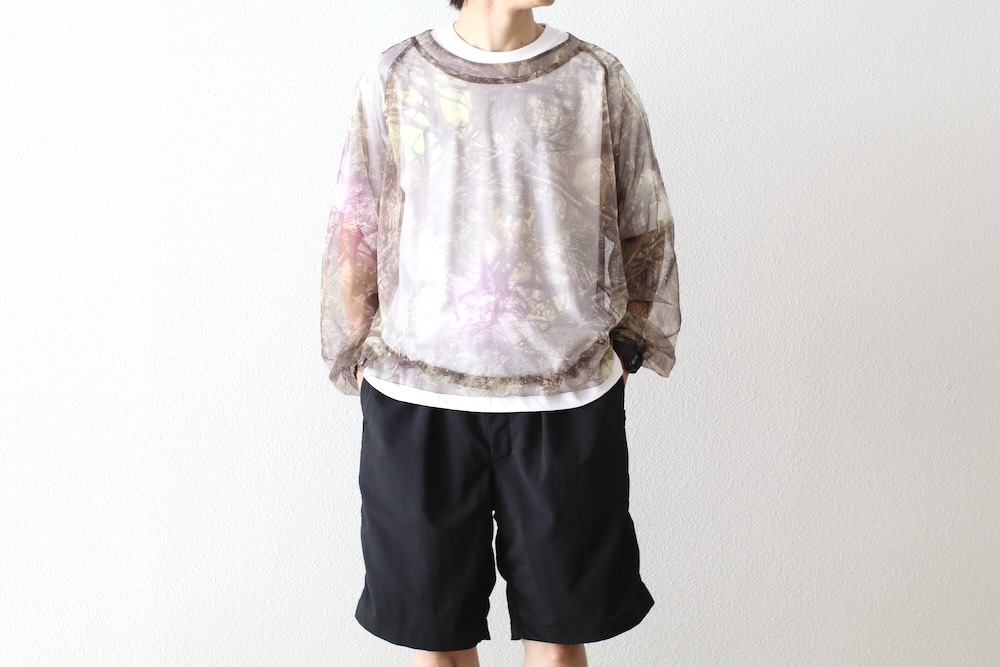 South2 West8 (�������ġ� �������ȥ�����) "Bush Crew Neck Shirt - Lightweight Mesh"