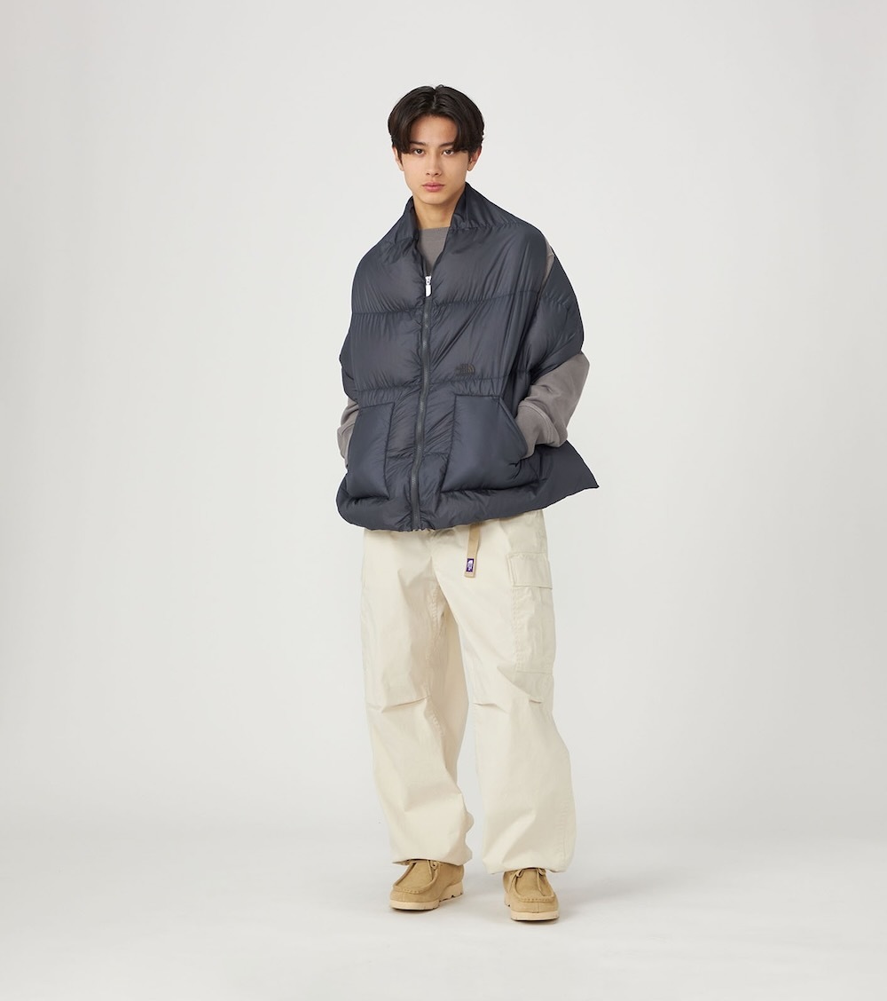 �����ͽ���THE NORTH FACE PURPLE LABEL (�� �Ρ��� �ե����� �ѡ��ץ� �졼�٥�) "Field Down Cape"