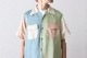 Needles(�ˡ��ɥ륺) "S/S Classic Shirt - Poly Sateen / Multi Colour"