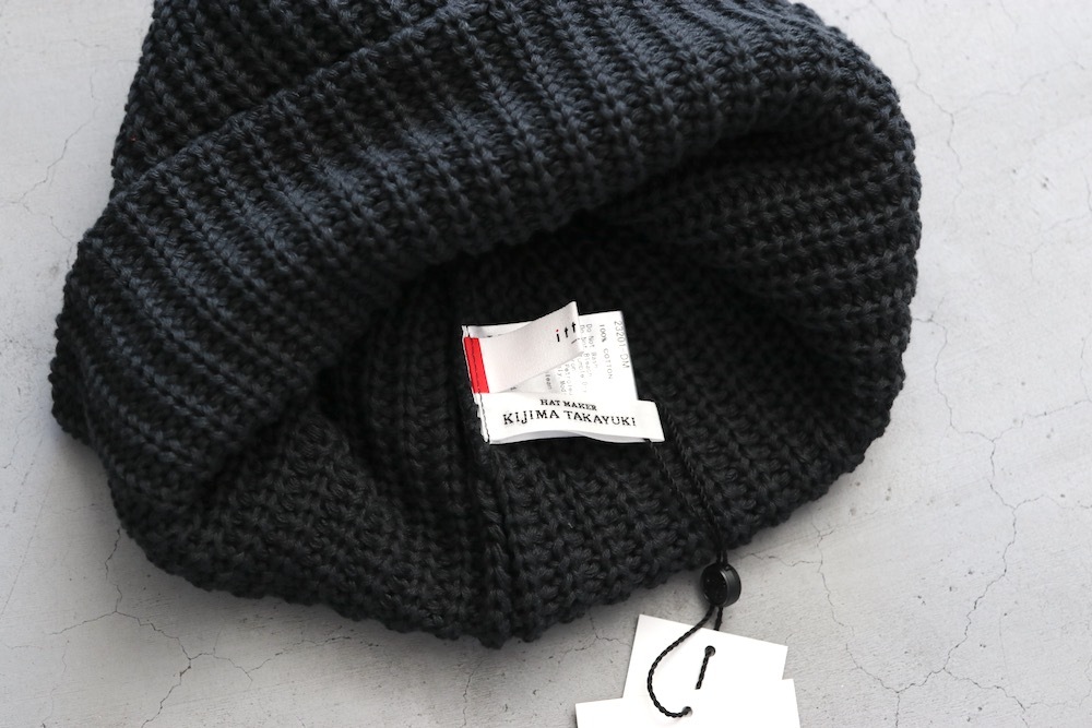 limiteditten.  KIJIMA TAKAYUKI (åƥߥ 業) "Cotton Knit Cap 004"