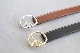 Needles(�ˡ��ɥ륺) "Peace Buckle Belt - Steer Lthr"