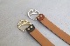 Needles(�ˡ��ɥ륺) "Peace Buckle Belt - Steer Lthr"