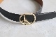 Needles(�ˡ��ɥ륺) "Peace Buckle Belt - Steer Lthr"