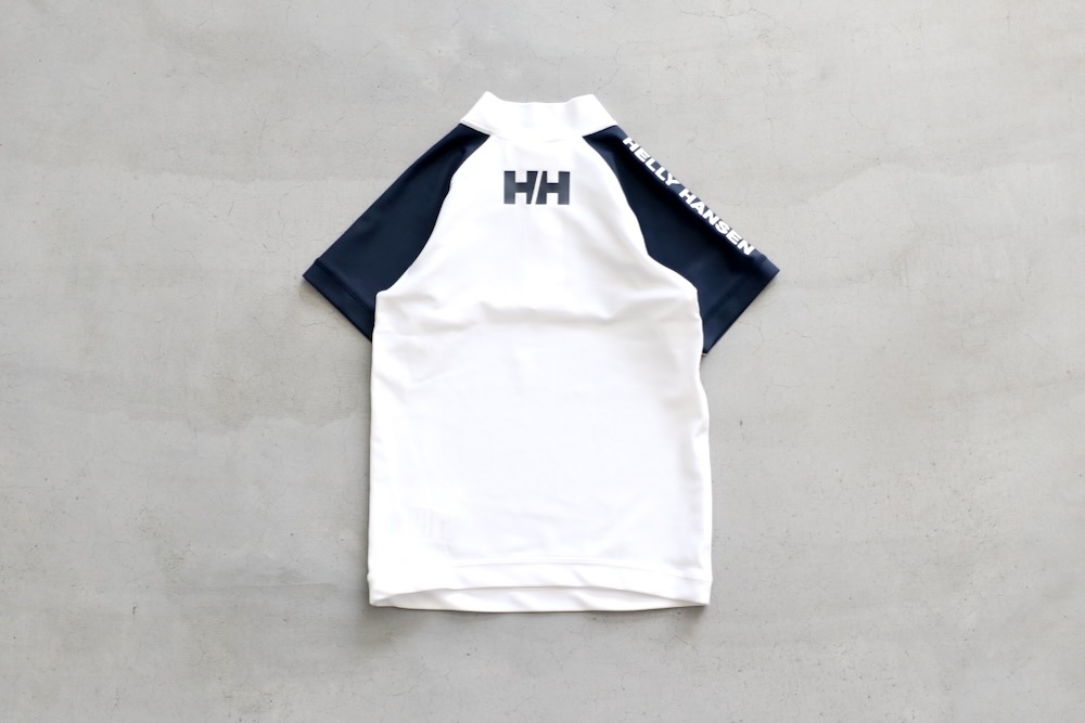 KIDSHELLY HANSEN (إ꡼ϥ󥻥) "S/S Half-zip Rashguard"
