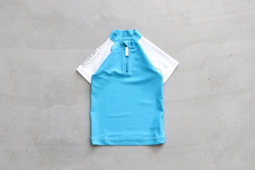 KIDSHELLY HANSEN (إ꡼ϥ󥻥) "S/S Half-zip Rashguard"
