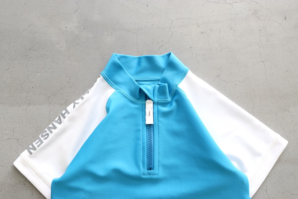 KIDSHELLY HANSEN (إ꡼ϥ󥻥) "S/S Half-zip Rashguard"