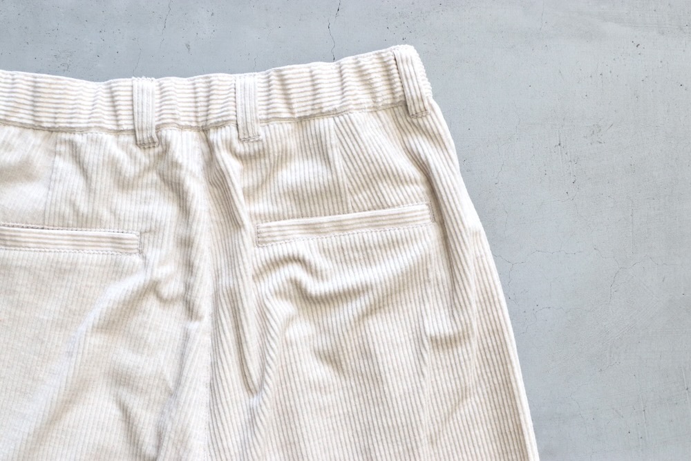 ��WOMEN'S��TOUJOURS�ʥȥ����塼�ˡ�2 In-pleat Baggy Pants -COTTON WIDE WALE CORDUROY CLOTH-��