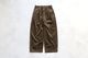 ��WOMEN'S��TOUJOURS�ʥȥ����塼�ˡ�2 In-pleat Baggy Pants -COTTON WIDE WALE CORDUROY CLOTH-��