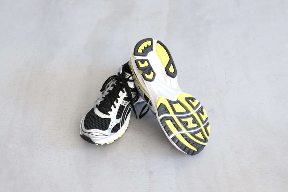 ASICS (å) "GEL-KAYANO 14 BLACK / LEMON SPARK"