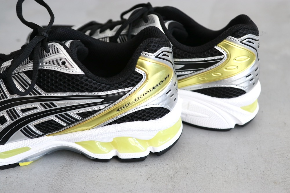 ASICS (å) "GEL-KAYANO 14 BLACK / LEMON SPARK"