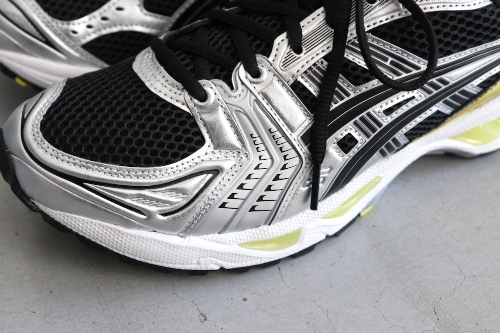 ASICS (å) "GEL-KAYANO 14 BLACK / LEMON SPARK"