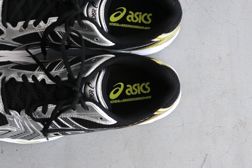 ASICS (å) "GEL-KAYANO 14 BLACK / LEMON SPARK"