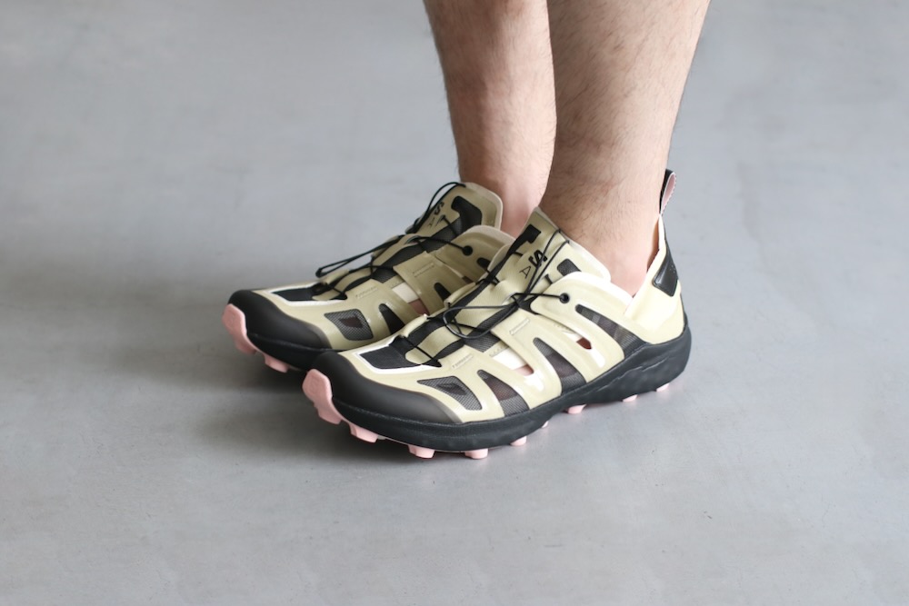 SALOMON ADVANCED( ɥХ󥹥)  "UDARA ADVANCED Pale Olive Green/Black/Impatiens Pink"