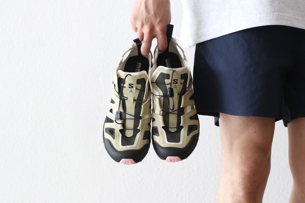 SALOMON ADVANCED( ɥХ󥹥)  "UDARA ADVANCED Pale Olive Green/Black/Impatiens Pink"