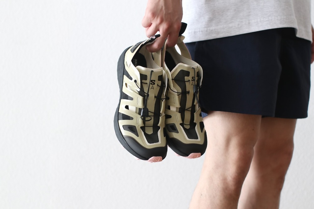 SALOMON ADVANCED( ɥХ󥹥)  "UDARA ADVANCED Pale Olive Green/Black/Impatiens Pink"