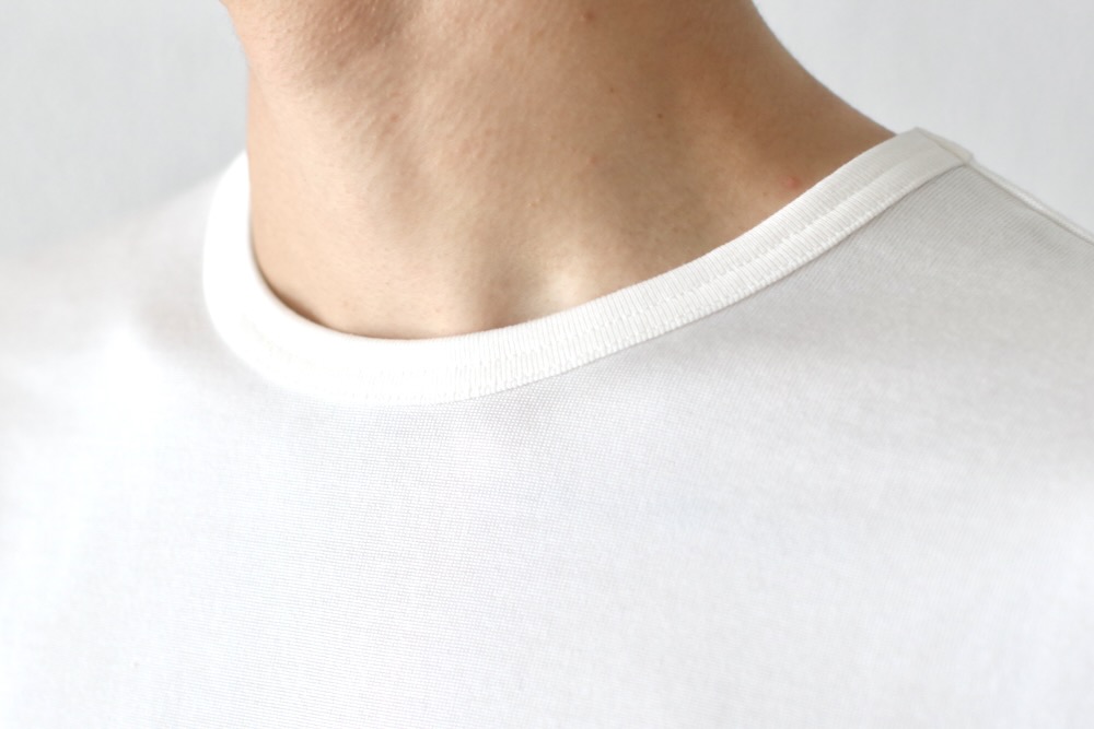 [20% > 30%OFF] Sasquatchfabrix.(��������å��ե��֥�å���) "SMILE 2TONE T-SHIRT"