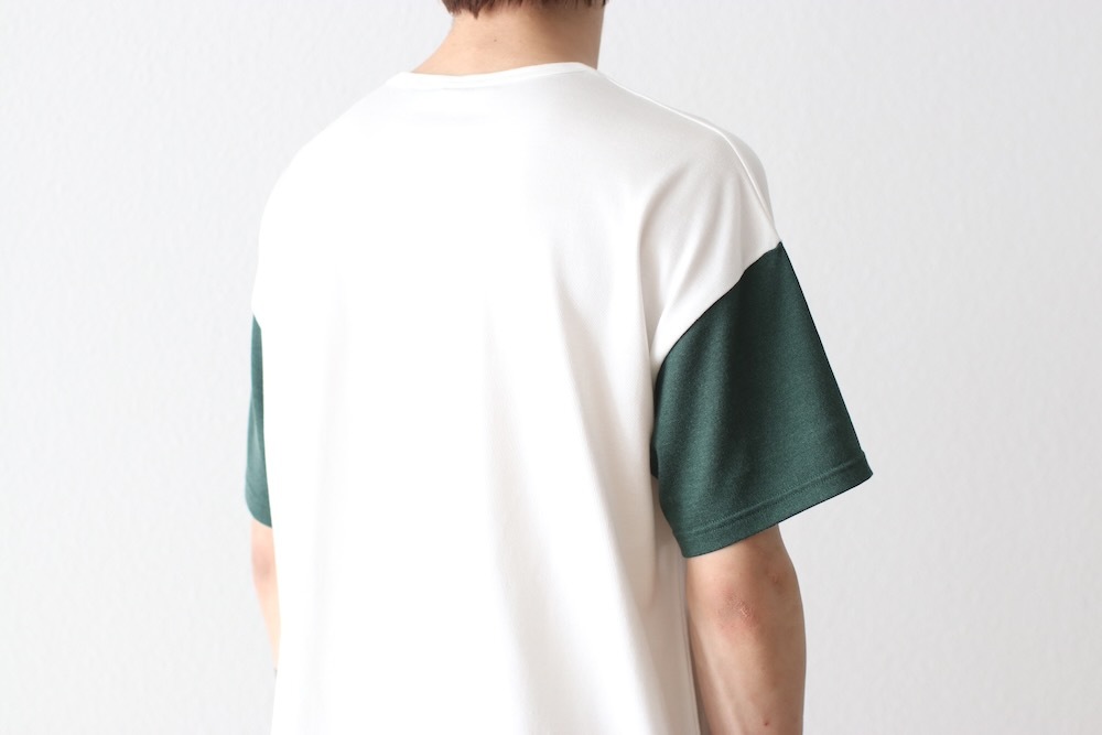 [20% > 30%OFF] Sasquatchfabrix.(��������å��ե��֥�å���) "SMILE 2TONE T-SHIRT"