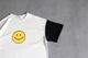 [20% > 30%OFF] Sasquatchfabrix.(��������å��ե��֥�å���) "SMILE 2TONE T-SHIRT"