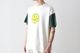 [20% > 30%OFF] Sasquatchfabrix.(��������å��ե��֥�å���) "SMILE 2TONE T-SHIRT"