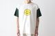 [20% > 30%OFF] Sasquatchfabrix.(��������å��ե��֥�å���) "SMILE 2TONE T-SHIRT"