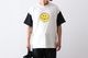 [20% > 30%OFF] Sasquatchfabrix.(��������å��ե��֥�å���) "SMILE 2TONE T-SHIRT"
