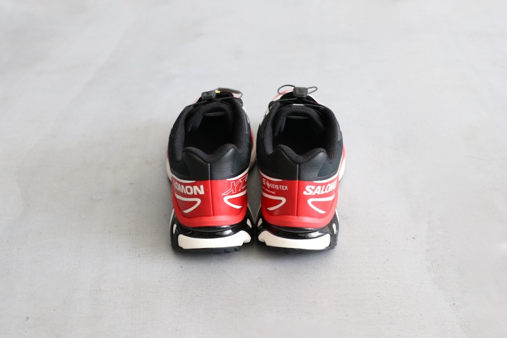 ��GORE-TEX��SALOMON(�������) "XT-6 GTX Black / Flame Scarlet / Vanilla Ice"