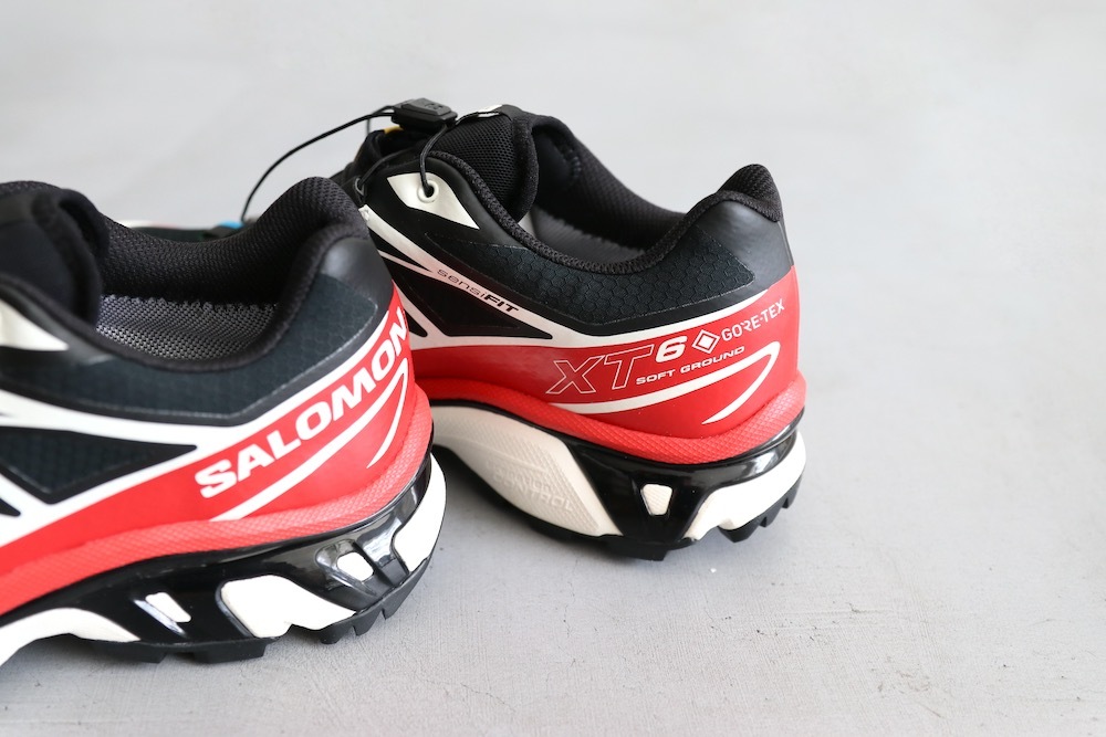 ��GORE-TEX��SALOMON(�������) "XT-6 GTX Black / Flame Scarlet / Vanilla Ice"