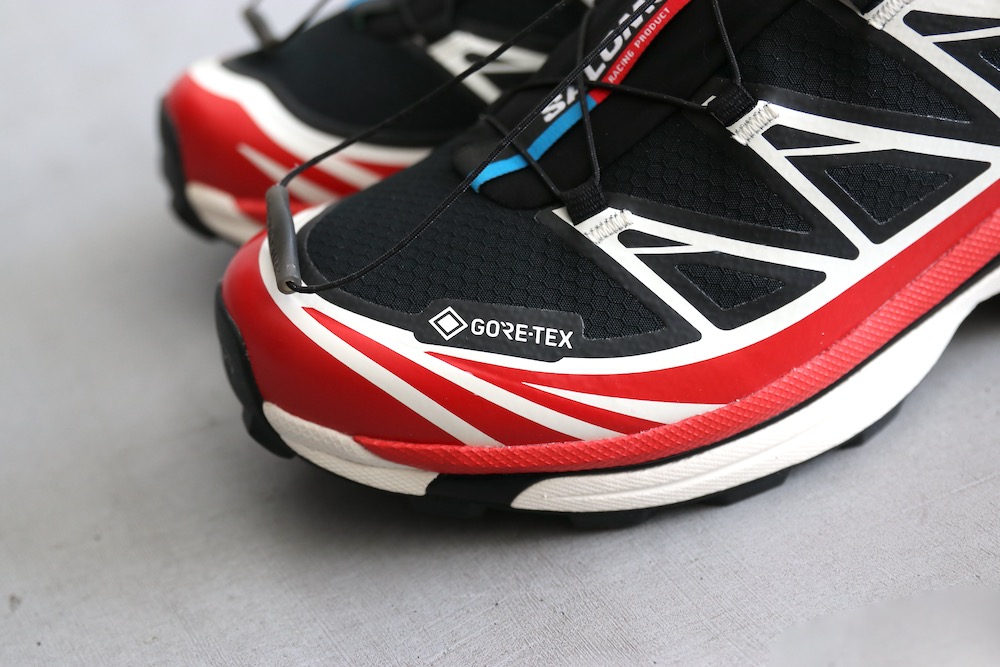 ��GORE-TEX��SALOMON(�������) "XT-6 GTX Black / Flame Scarlet / Vanilla Ice"