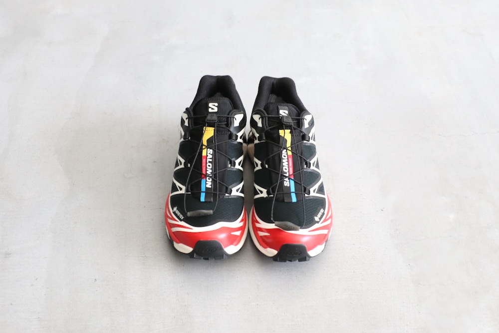 ��GORE-TEX��SALOMON(�������) "XT-6 GTX Black / Flame Scarlet / Vanilla Ice"