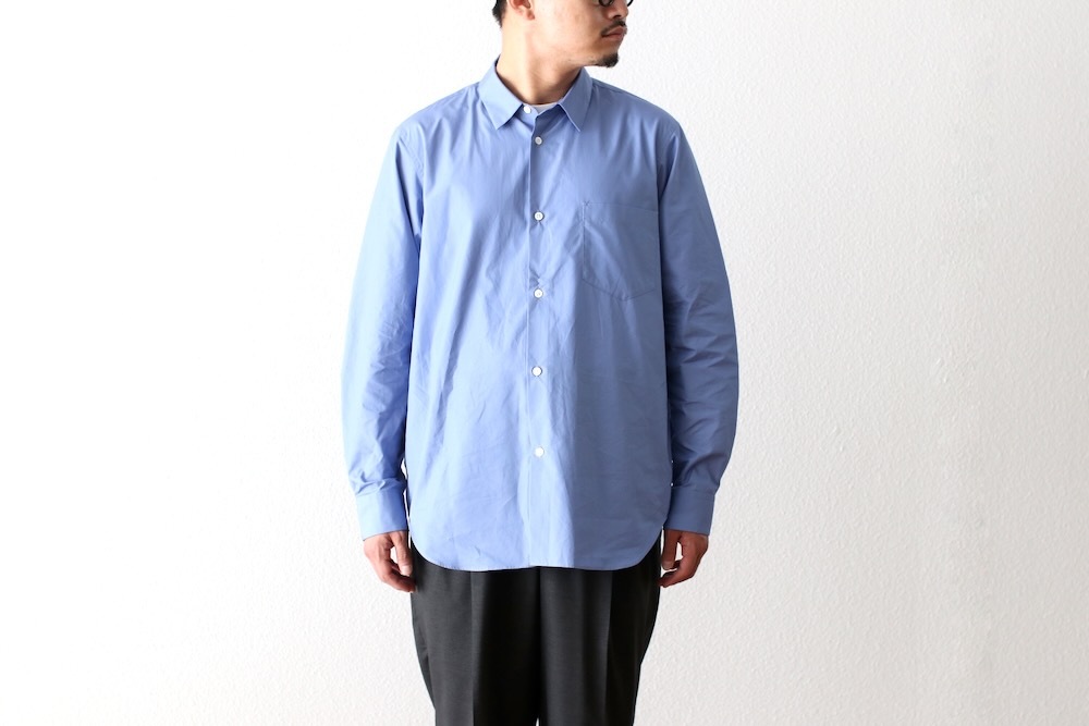 ATON (ȥ) "SUVIN BROAD STANDARD SHIRT"