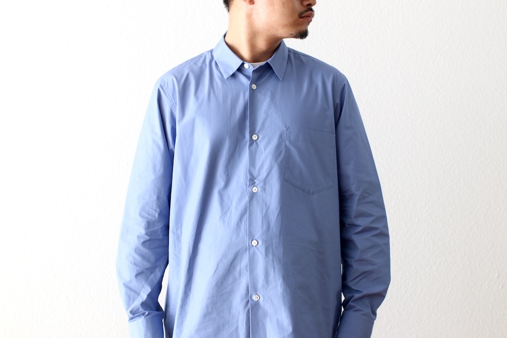 ATON (ȥ) "SUVIN BROAD STANDARD SHIRT"