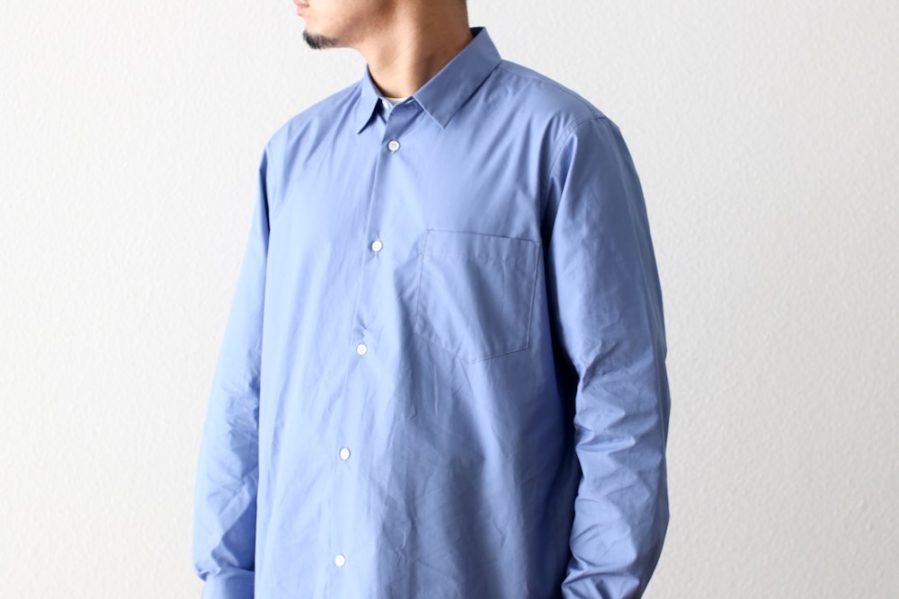 ATON (ȥ) "SUVIN BROAD STANDARD SHIRT"