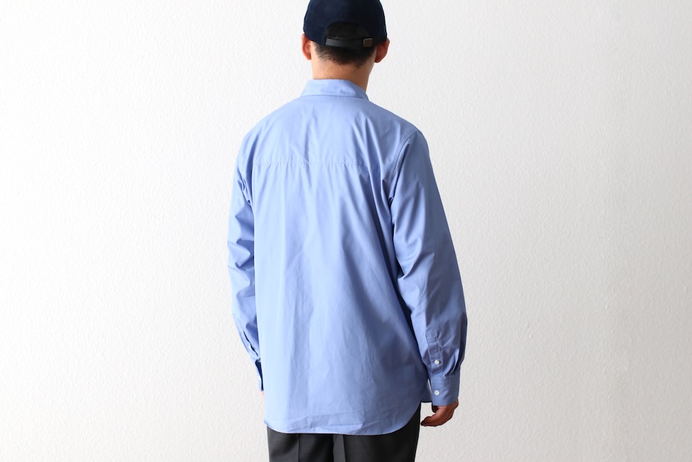 ATON (ȥ) "SUVIN BROAD STANDARD SHIRT"