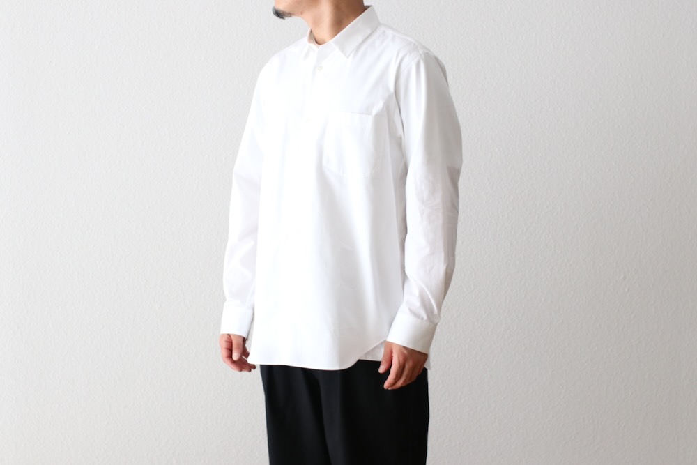 ATON (ȥ) "SUVIN BROAD STANDARD SHIRT"