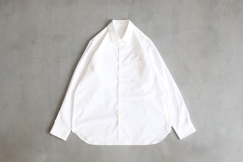 ATON (ȥ) "SUVIN BROAD STANDARD SHIRT"