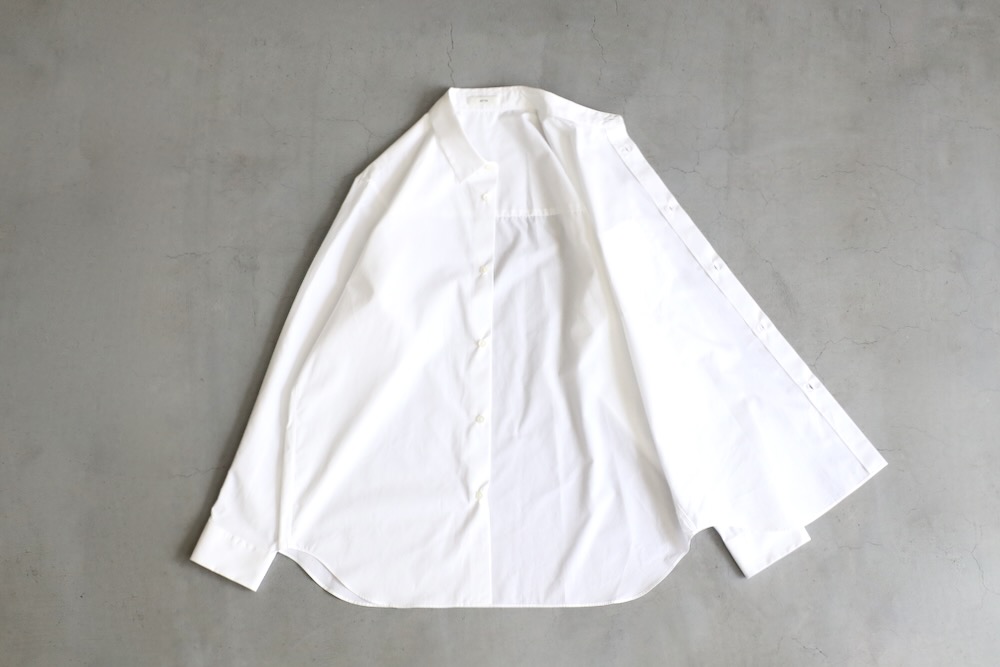 ATON (ȥ) "SUVIN BROAD STANDARD SHIRT"