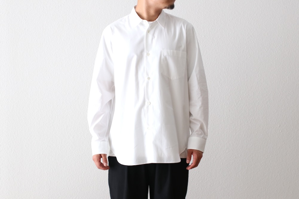 ATON (ȥ) "SUVIN BROAD STANDARD SHIRT"