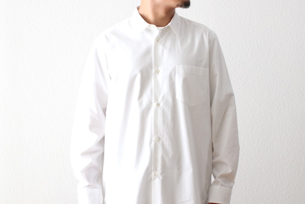 ATON (ȥ) "SUVIN BROAD STANDARD SHIRT"