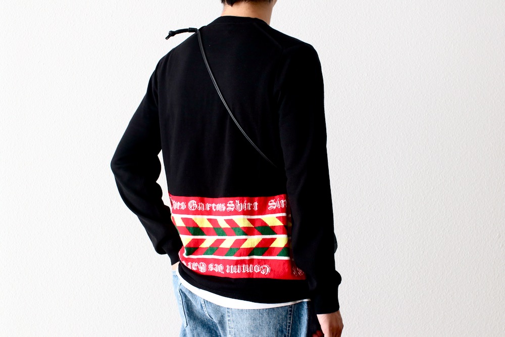 COMME des GARCONS SHIRT(���� �� ����륽�� �����) "acrylic wool intarsia gauge 12 FP-N002-051"